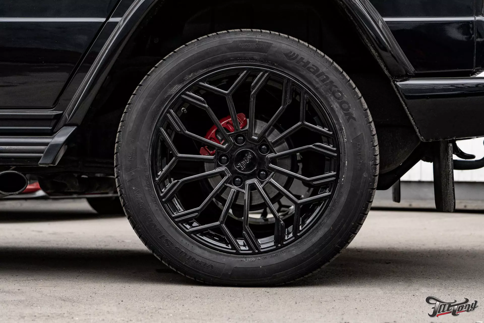 Mercedes G-class. Изготовили и установили кованые диски